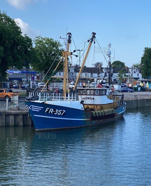 Vissers Den Helder Scallop dredger